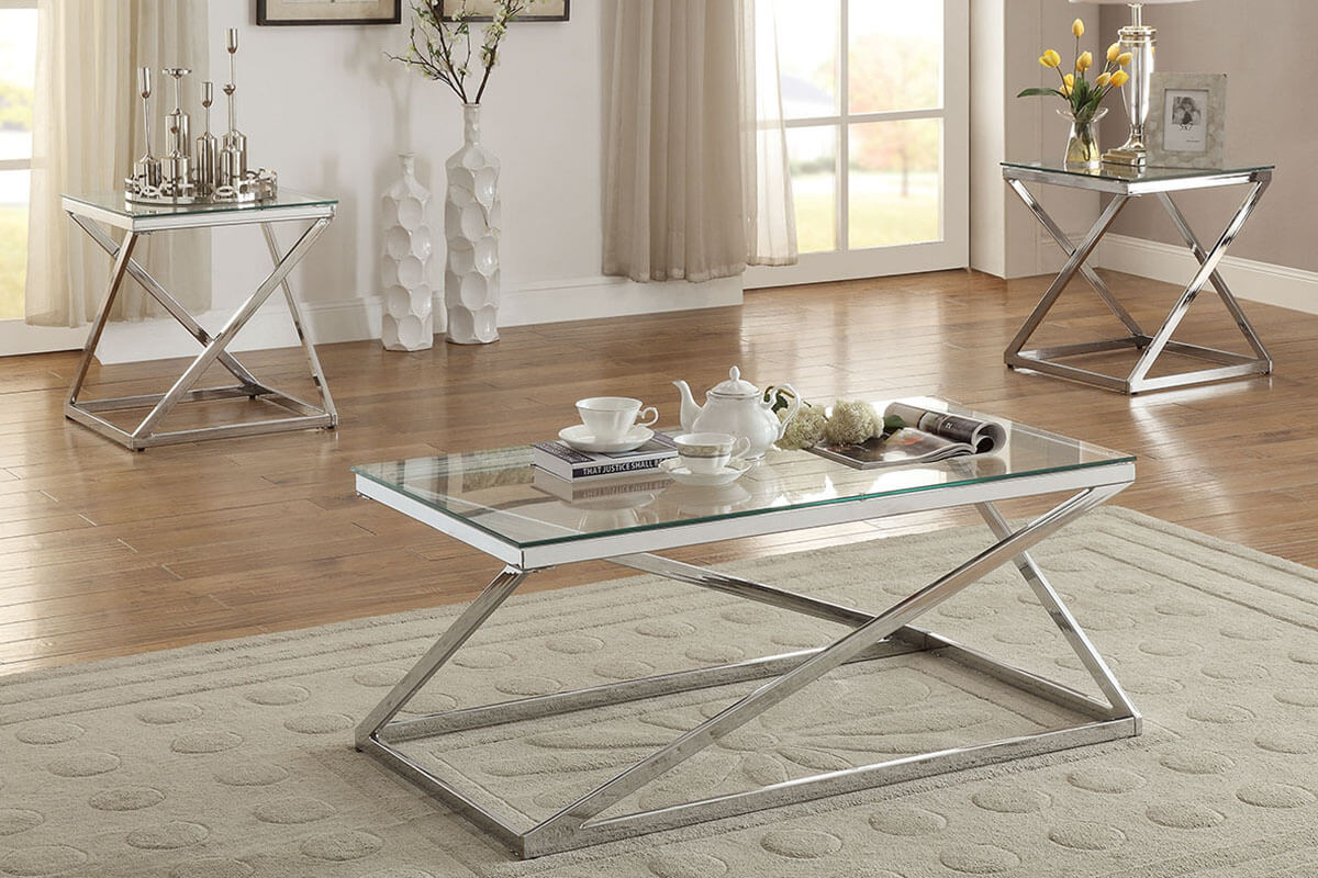 3-Pcs Coffee Table Set