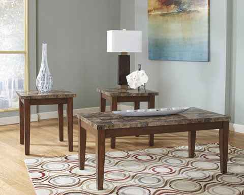 Ashley Theo Occasional Table Group - Stylish 3-Piece Set (T158-13)