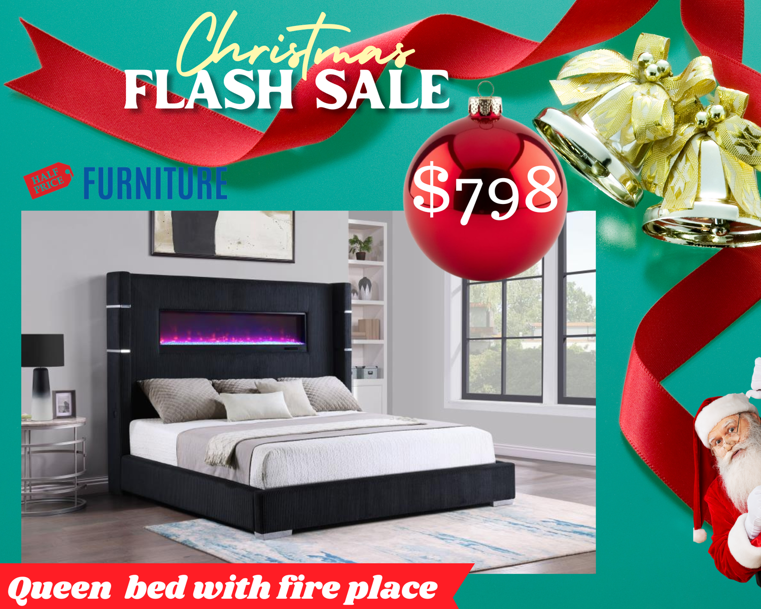 Christmas Flash Sale: Upgrade Your Home for $1 Down + Free Delivery - Half Price Furniture