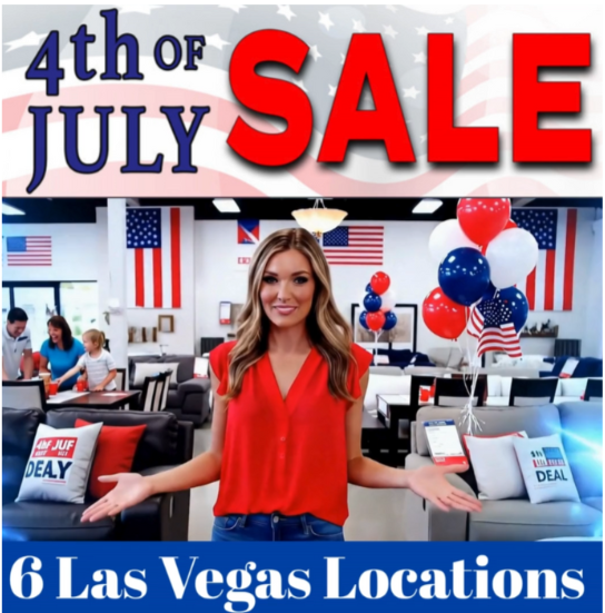 4th of July Sale at Half Price Furniture Las Vegas