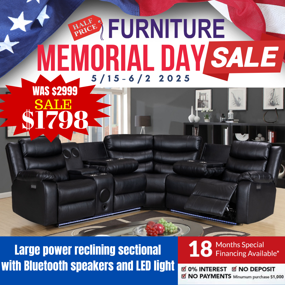 Memorial Day Mega Sale: Celebrate Big Savings at Half Price Furniture