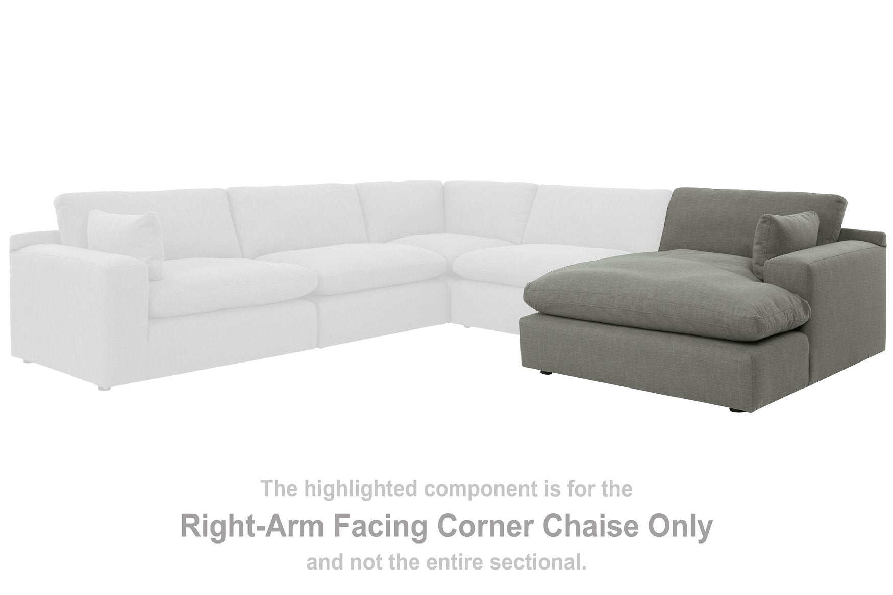 Elyza Sectional with Chaise - Half Price Furniture