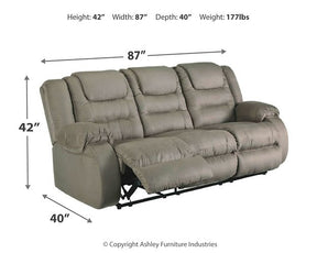 McCade Reclining Sofa - Half Price Furniture
