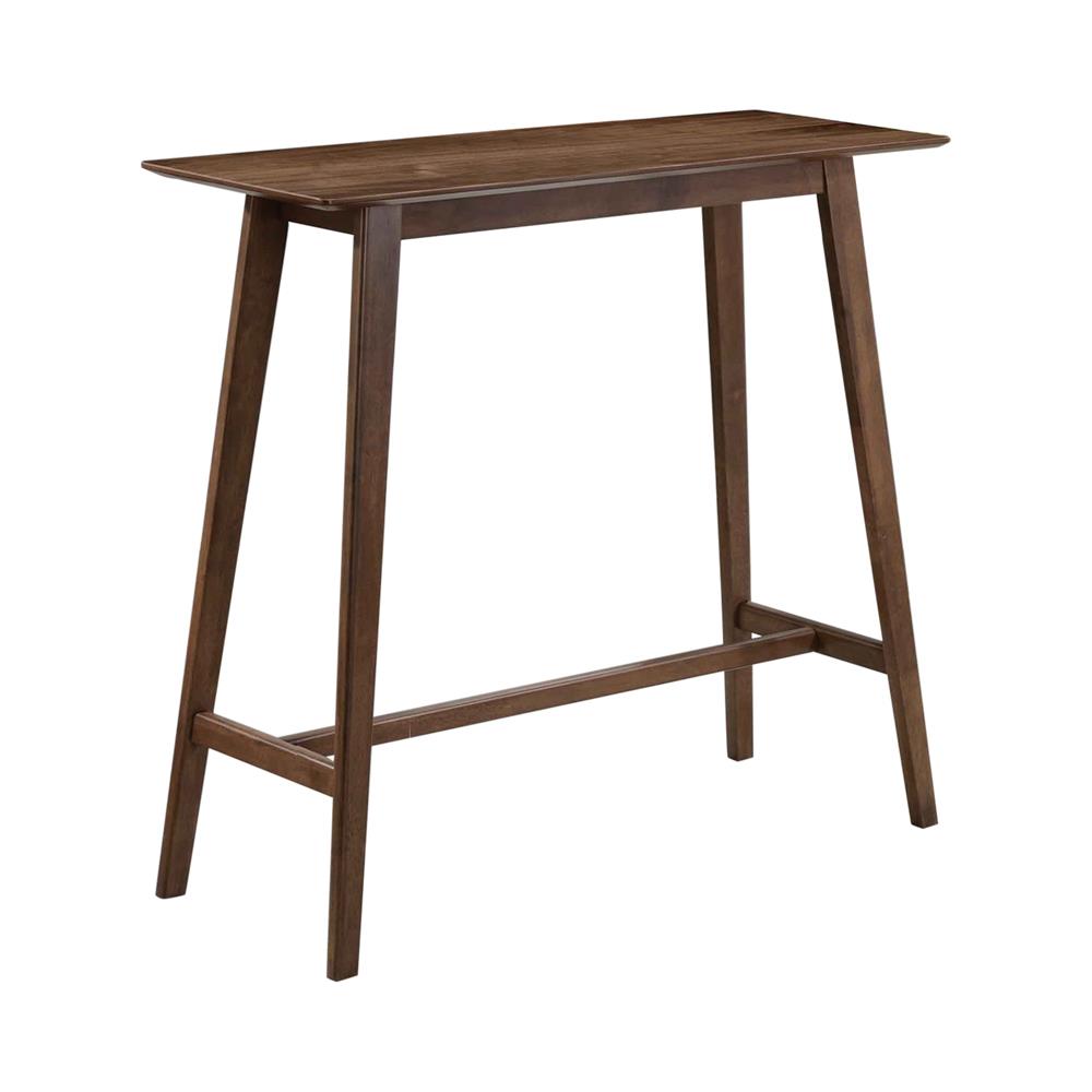 Finnick Rectangular Bar Table Walnut  Half Price Furniture