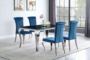 Carone 5-piece 61" Rectangular Dining Set - Dining Room Set - Half Price Furniture
