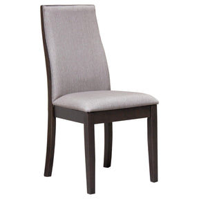 Spring Creek Upholstered Side Chairs Taupe (Set of 2) Half Price Furniture