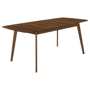 Redbridge Butterfly Leaf Dining Table Natural Walnut Redbridge Butterfly Leaf Dining Table Natural Walnut Half Price Furniture