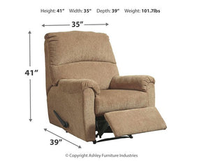 Nerviano Recliner - Half Price Furniture