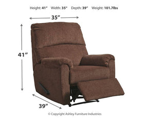 Nerviano Recliner - Half Price Furniture