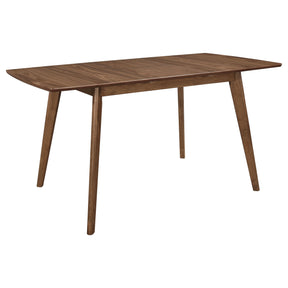 Alfredo Rectangular Dining Table Natural Walnut Alfredo Rectangular Dining Table Natural Walnut Half Price Furniture