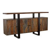 Ditman Server Grey and Black Half Price Furniture