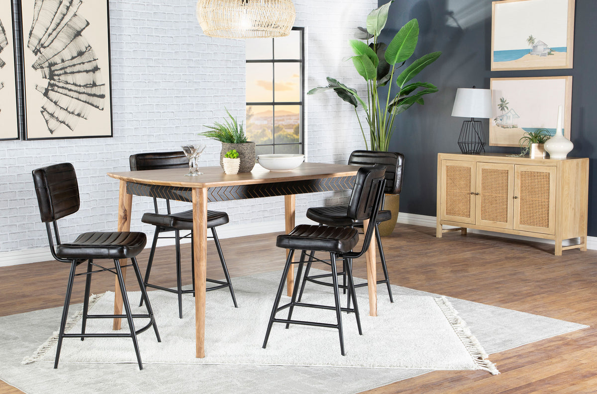 Partridge Rectangular Counter Height Dining Set Half Price Furniture