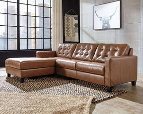 Baskove Sectional with Chaise Half Price Furniture