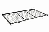 Eden Twin Trundle Bed with Rollers Black Half Price Furniture