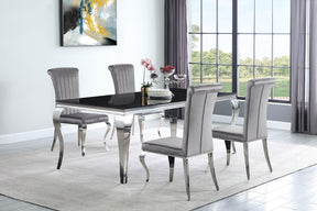 Carone 5-piece 81" Rectangular Dining Set - Half Price Furniture