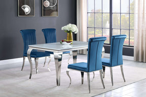 Carone 5-piece 61" Rectangular Dining Set - Dining Room Set - Half Price Furniture