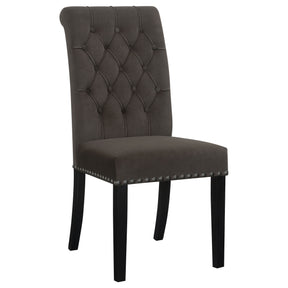 Alana Upholstered Tufted Side Chairs with Nailhead Trim (Set of 2) - Dining Chair - Half Price Furniture