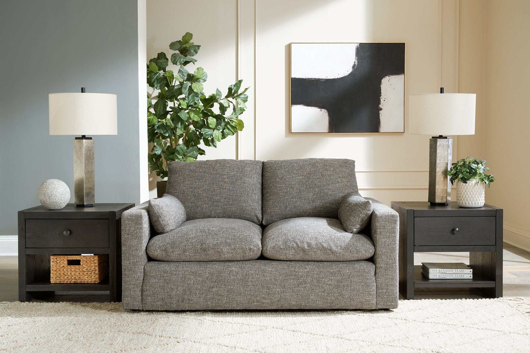Dramatic Loveseat - Loveseat - Half Price Furniture