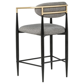 Tina counter chair grey