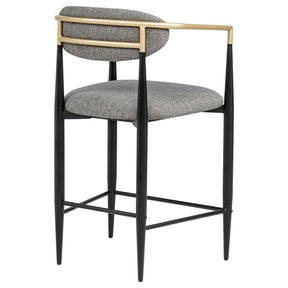 Tina counter chair grey