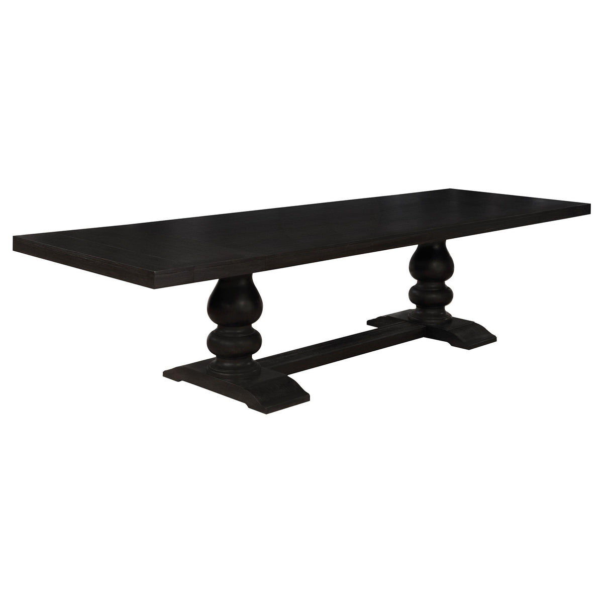 Phelps Rectangular Dining Table Antique Noir  Las Vegas Furniture Stores