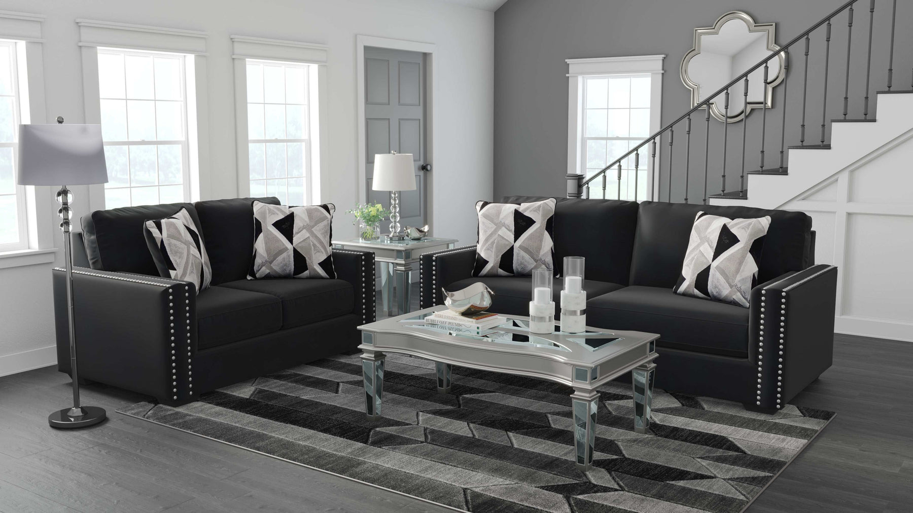 Signature Design by Ashley Gleston High Style Glam Collection for Luxurious Living Furniture - Half Price Furniture
