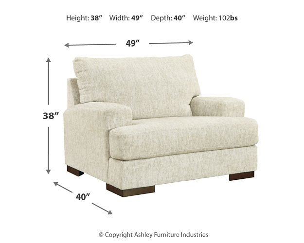 Caretti Oversized Chair - Half Price Furniture