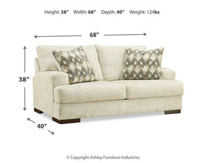 Caretti Loveseat - Loveseat - Half Price Furniture