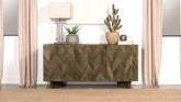 Tyler 3-door Dining Sideboard Server Mango Brown Half Price Furniture