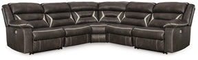 Kincord Power Reclining Sectional - Half Price Furniture