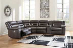 Kincord Power Reclining Sectional - Half Price Furniture