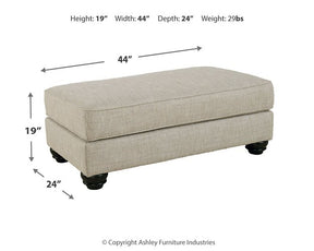 Asanti Ottoman - Ottoman - Half Price Furniture