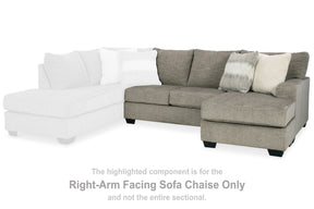 Creswell 2-Piece Sectional with Chaise - Sectional - Half Price Furniture