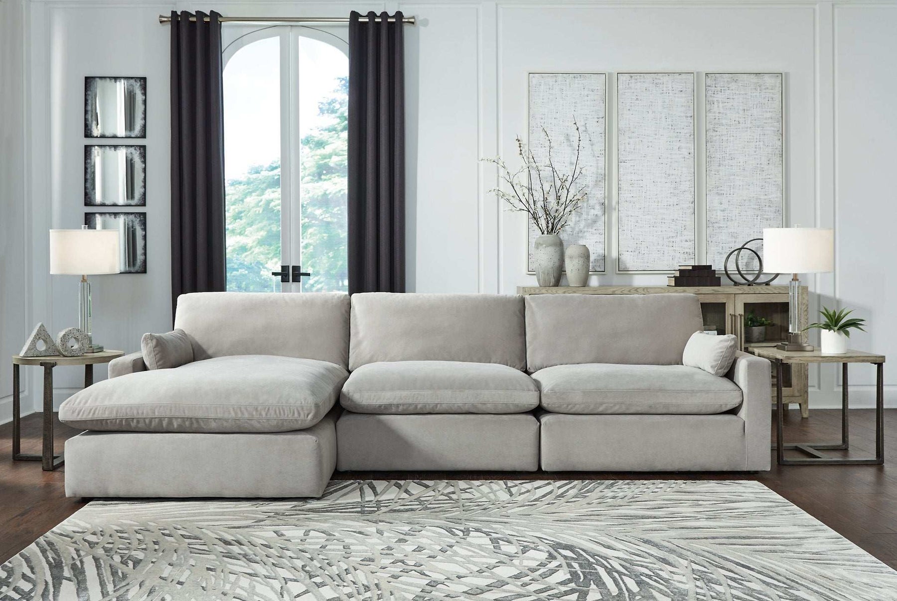 Sophie Sectional with Chaise - Half Price Furniture
