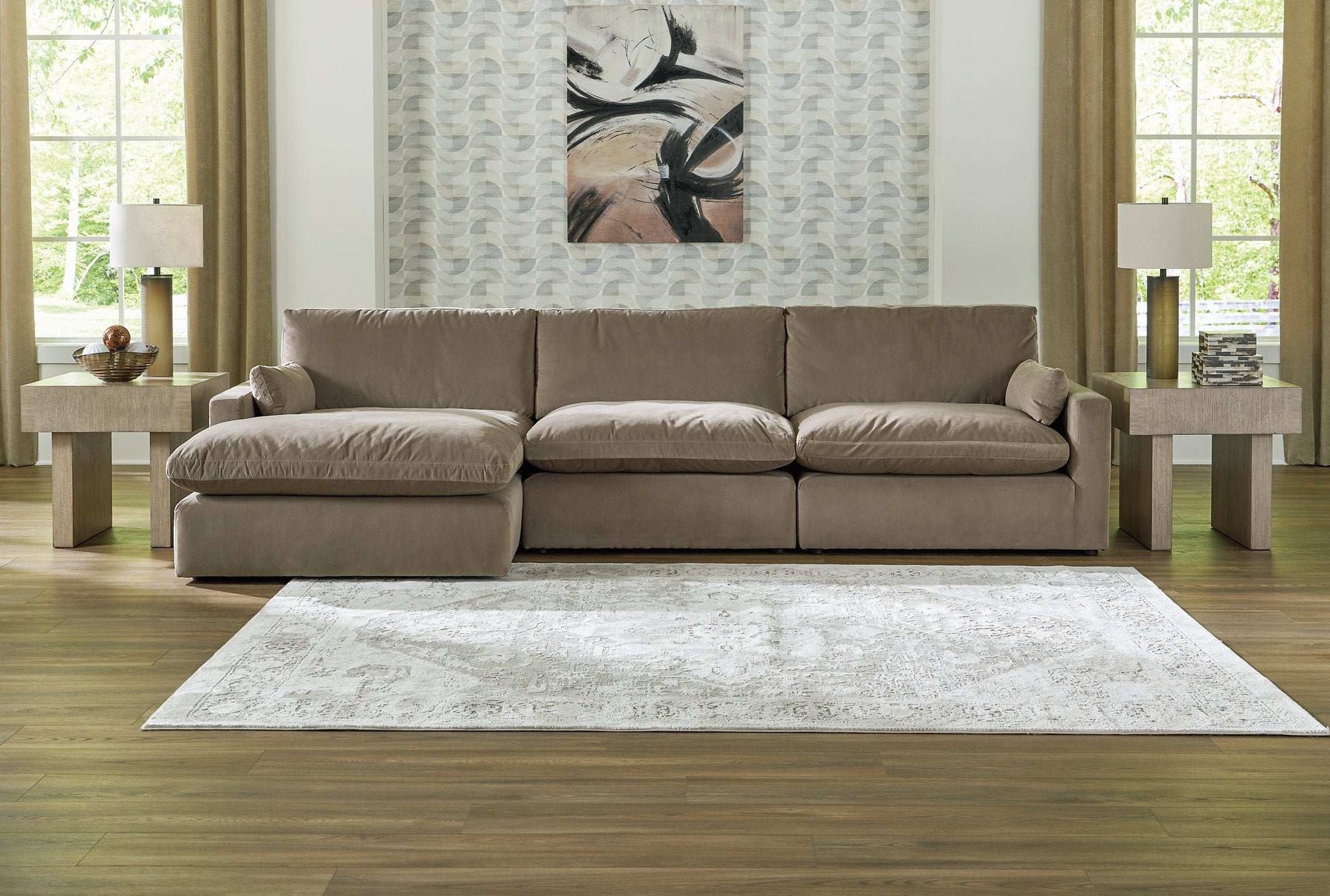 Sophie Sectional Sofa Chaise Half Price Furniture