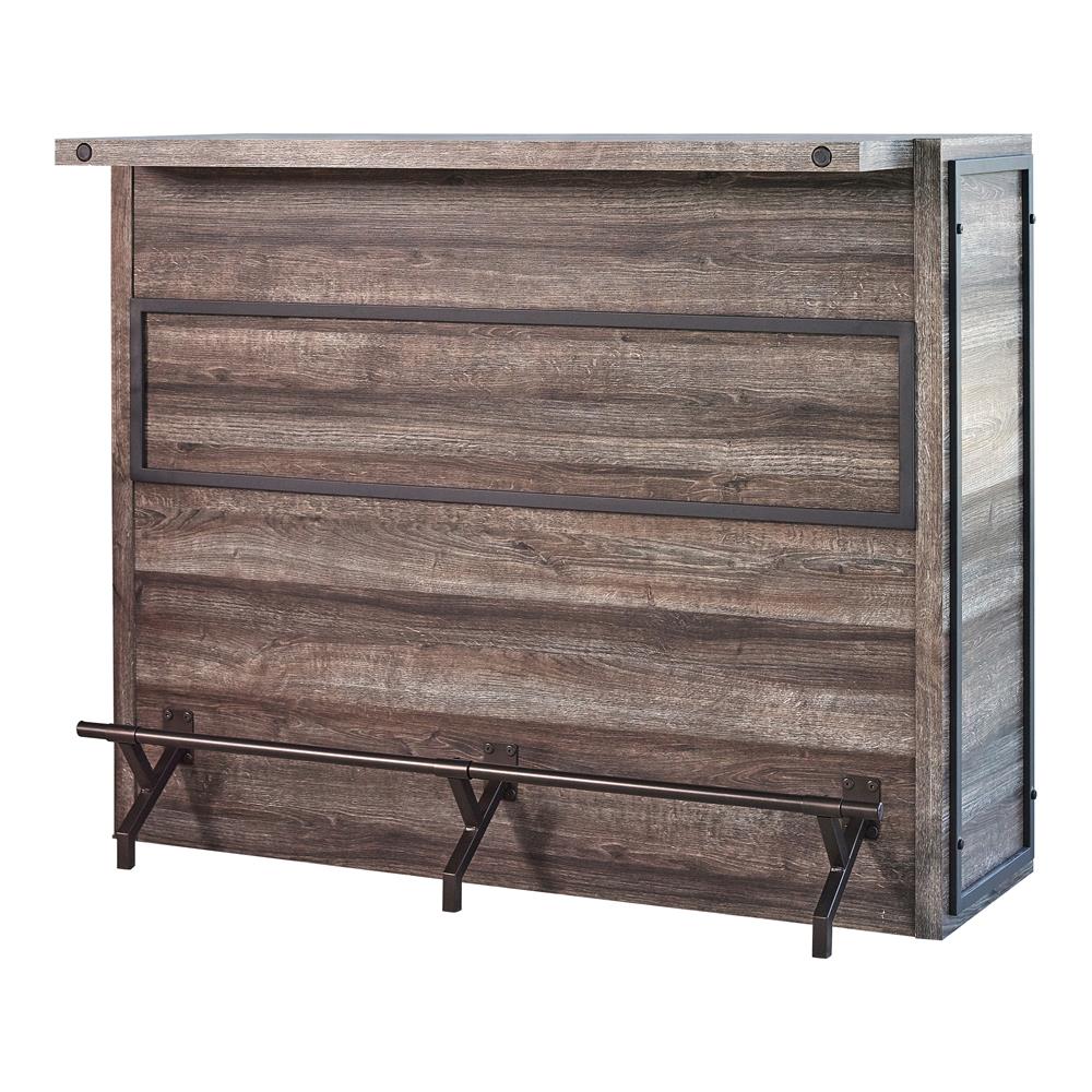 Joe 5-shelf Bar Unit Aged Oak  Half Price Furniture