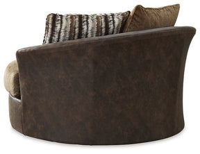 Alesbury Oversized Swivel Accent Chair - Chair - Half Price Furniture