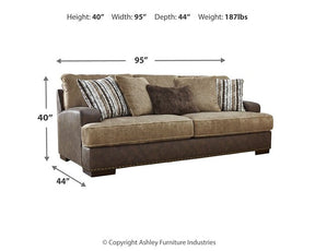 Alesbury Living Room Set - Living Room Set - Half Price Furniture