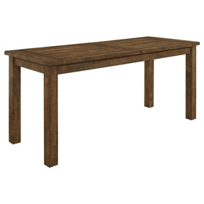 Coleman Counter Height Table Rustic Golden Brown  Half Price Furniture