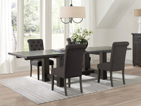 Calandra Rectangular Dining Set with Extension Leaf - Dining Room Set - Half Price Furniture