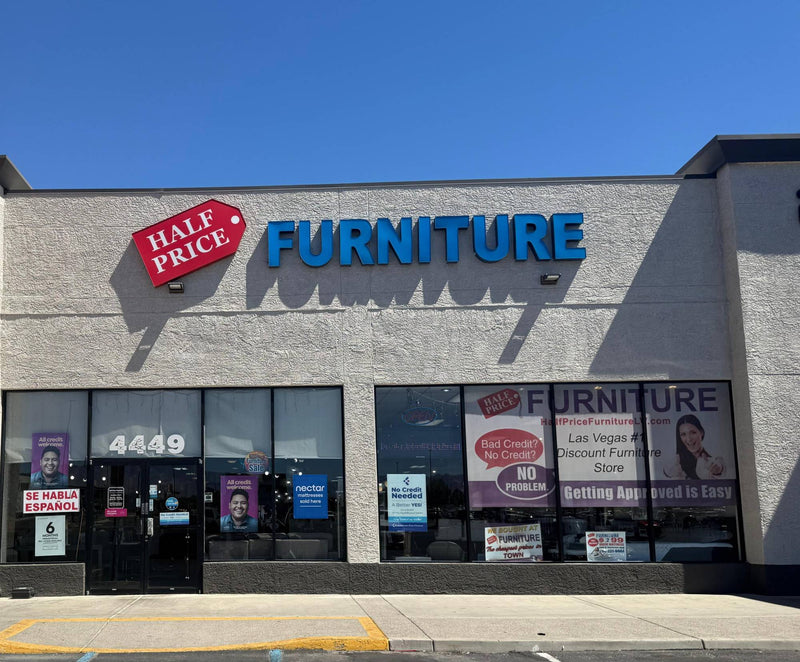 Half Price Furniture West Charleston showroom in Las Vegas