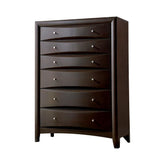 Phoenix 6-drawer Chest Deep Cappuccino Half Price Furniture