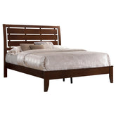 Serenity Queen Panel Bed Rich Merlot Half Price Furniture