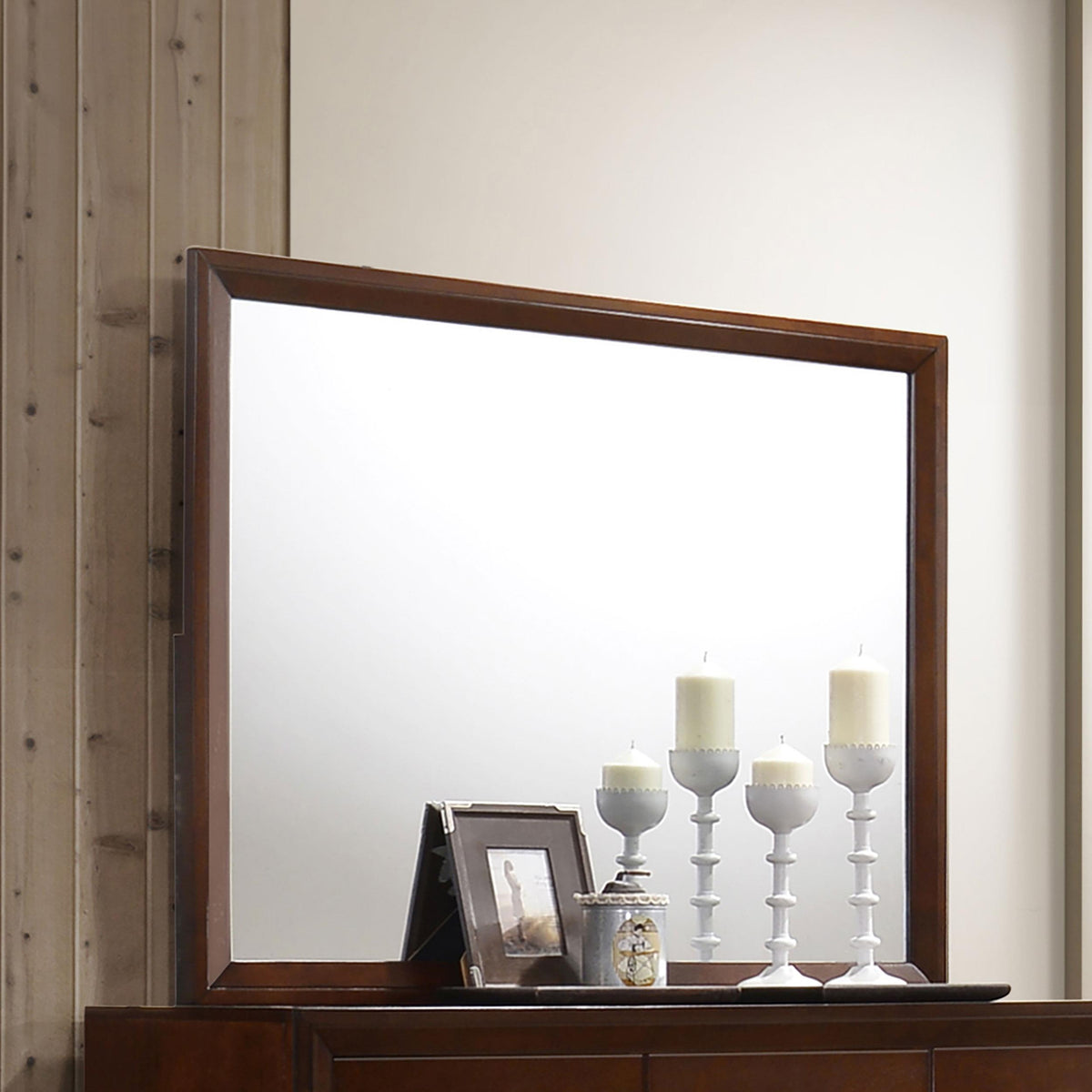 Serenity Rectangle Dresser Mirror Rich Merlot Serenity Rectangle Dresser Mirror Rich Merlot Half Price Furniture