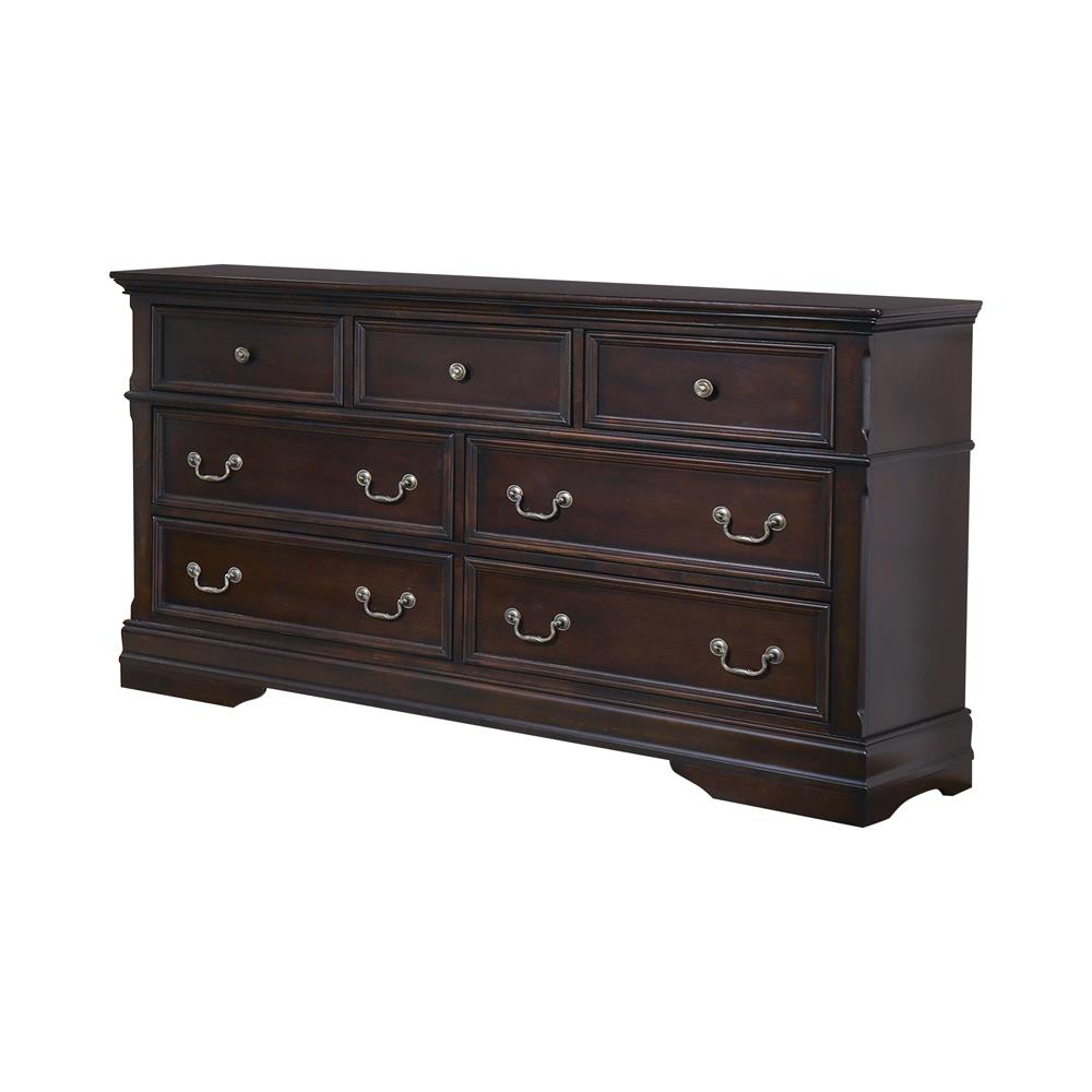 Cambridge 7-drawer Rectangular Dresser Cappuccino  Half Price Furniture