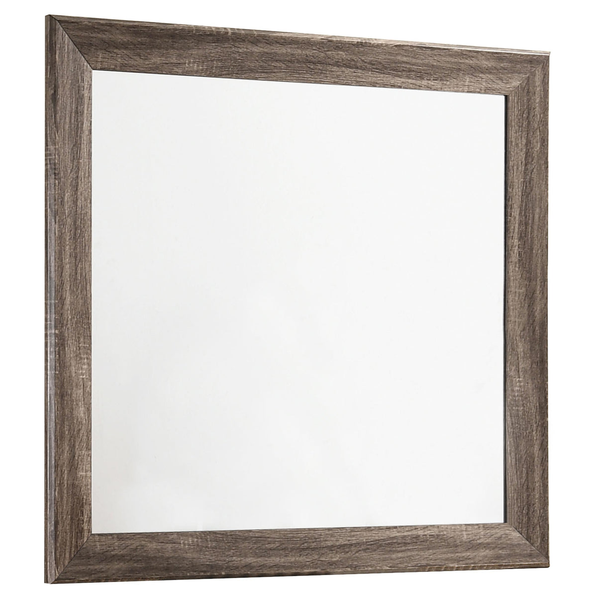 Kauffman Rectangular Dresser Mirror Washed Taupe  Half Price Furniture