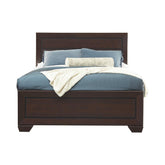 Kauffman California King Panel Bed Dark Cocoa Half Price Furniture