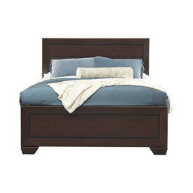 Kauffman California King Panel Bed Dark Cocoa Half Price Furniture