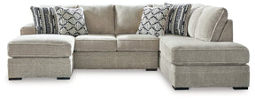 Calnita 2-Piece Sectional with Chaise - Half Price Furniture