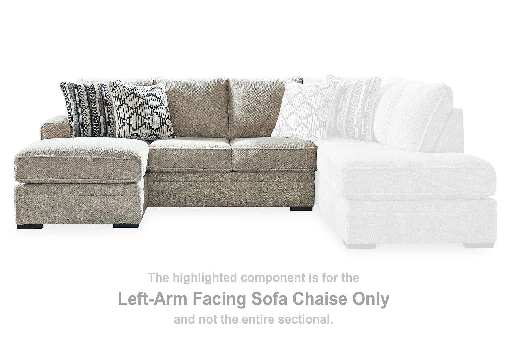 Calnita 2-Piece Sectional with Chaise - Sectional - Half Price Furniture